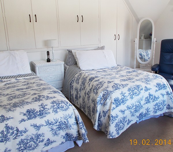 Twin Bed and Breakfast Room Wimborne